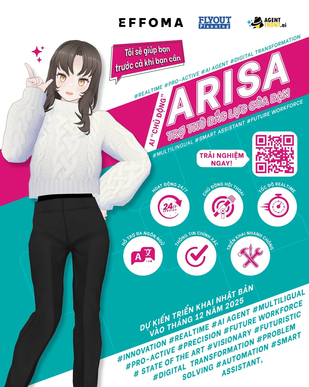 ARISA Vertical Poster