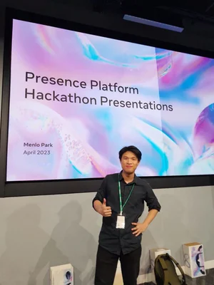 Buổi thuyết trình Meta Presence Platform Hackathon, Menlo Park 2023