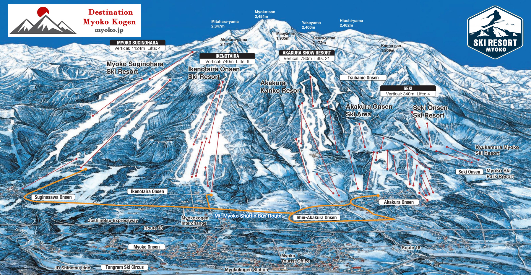 Myoko Ski Resort Japan